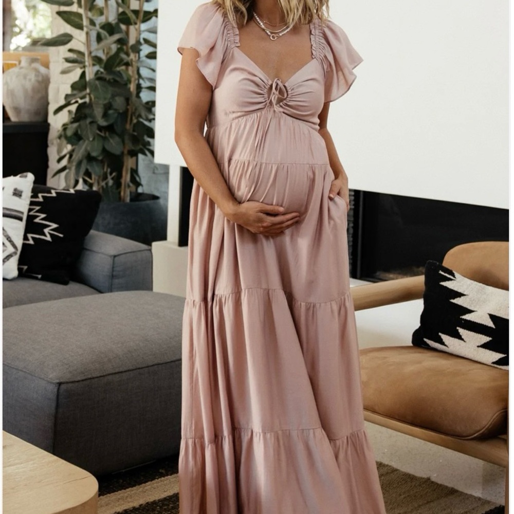 Baltic Born Dusty Rose Maxi Dress